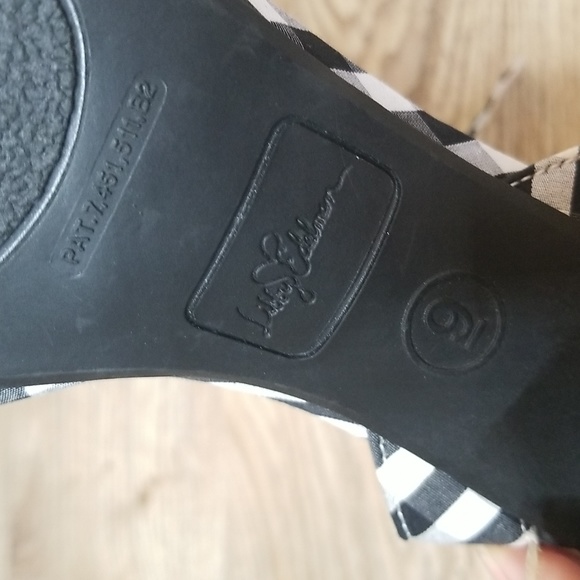 Libby Edelman Le Amanda Womens Strappy Gingham Block Heel Platform Sanda… - Picture 14 of 15